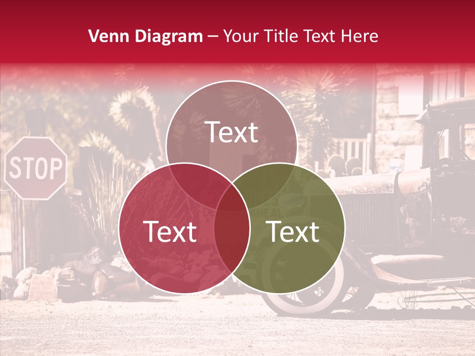 Traffic Gasoline America PowerPoint Template