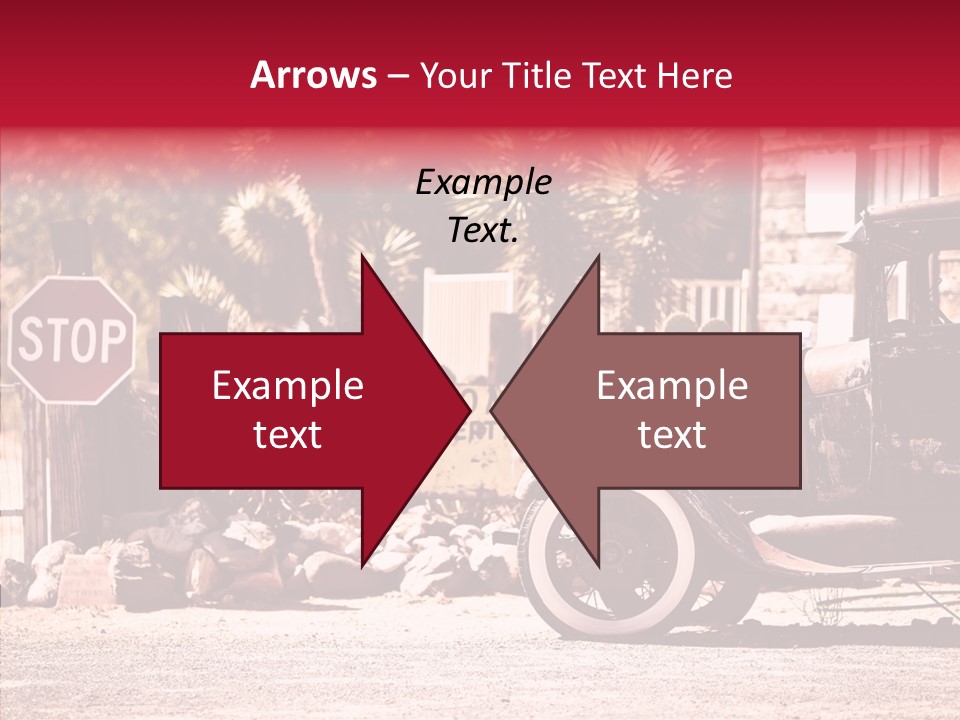 Traffic Gasoline America PowerPoint Template