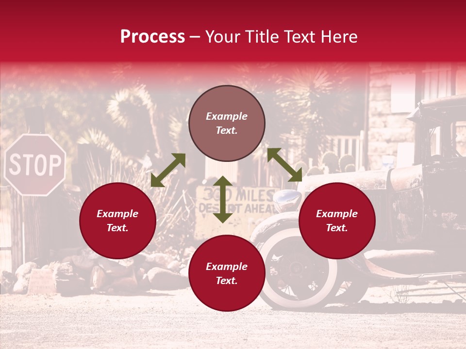 Traffic Gasoline America PowerPoint Template