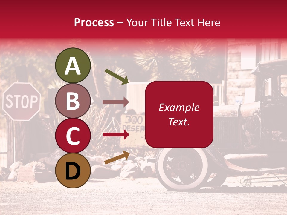 Traffic Gasoline America PowerPoint Template