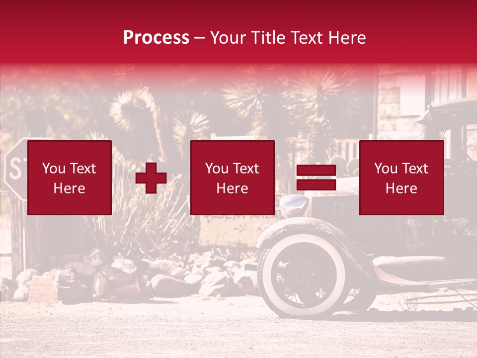 Traffic Gasoline America PowerPoint Template