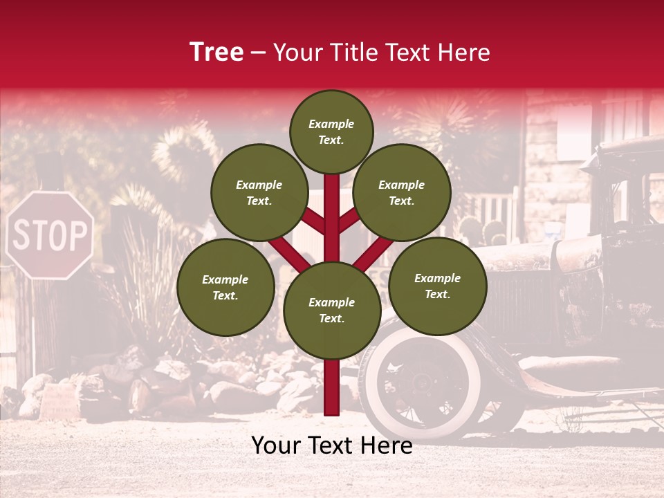 Traffic Gasoline America PowerPoint Template