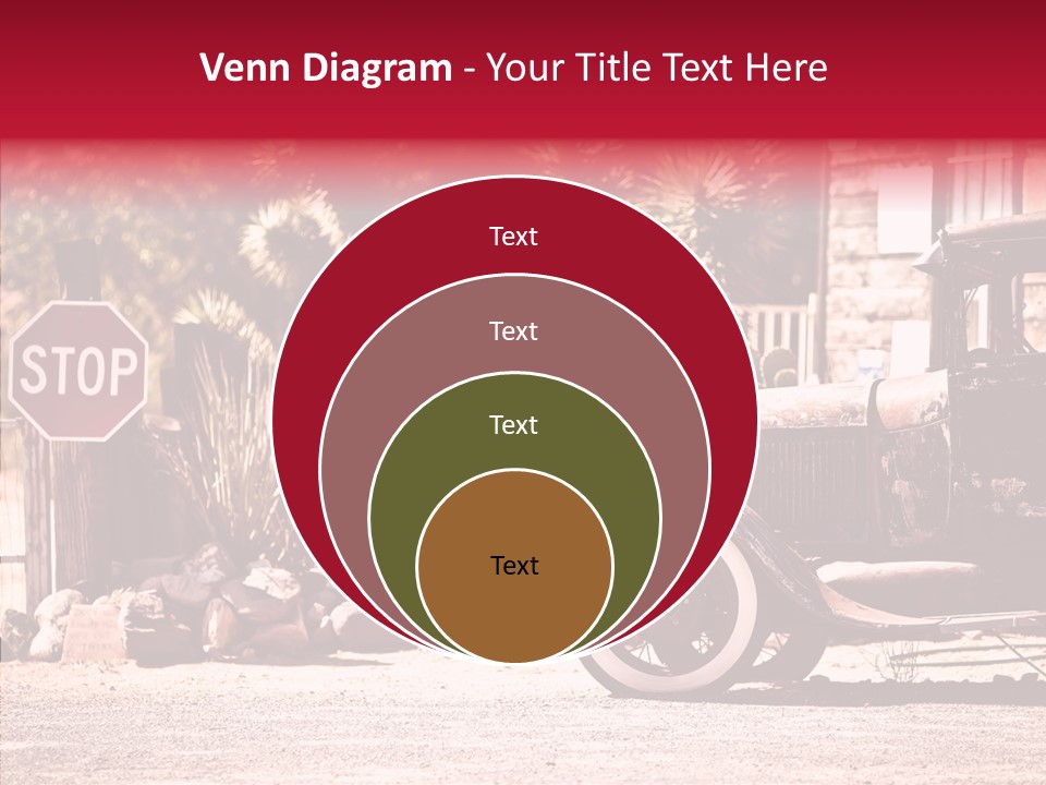 Traffic Gasoline America PowerPoint Template