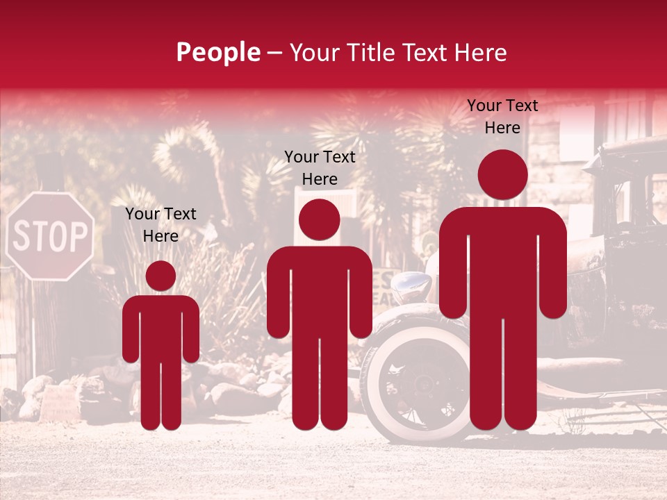 Traffic Gasoline America PowerPoint Template