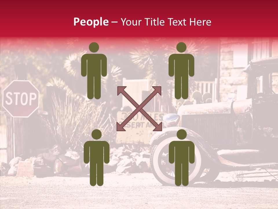 Traffic Gasoline America PowerPoint Template