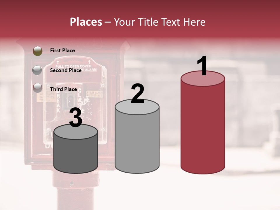 Rescue Equipment Sign PowerPoint Template