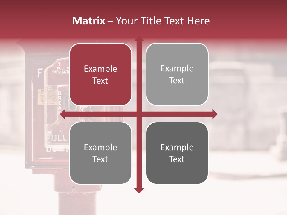 Rescue Equipment Sign PowerPoint Template