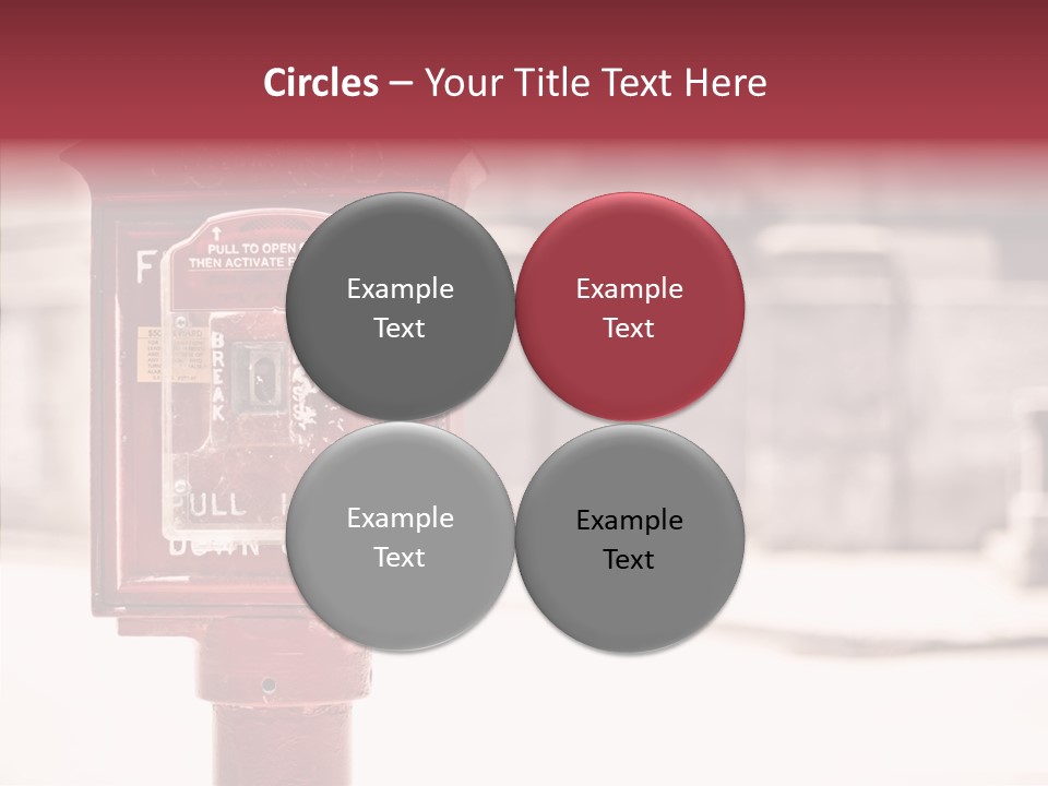 Rescue Equipment Sign PowerPoint Template