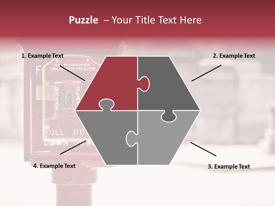 Rescue Equipment Sign PowerPoint Template