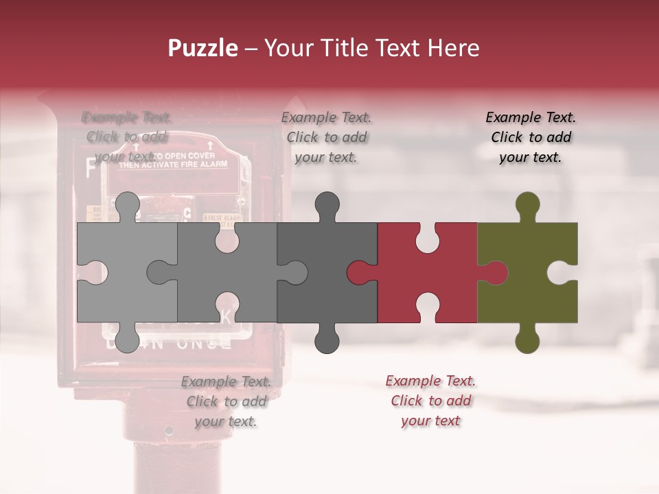 Rescue Equipment Sign PowerPoint Template