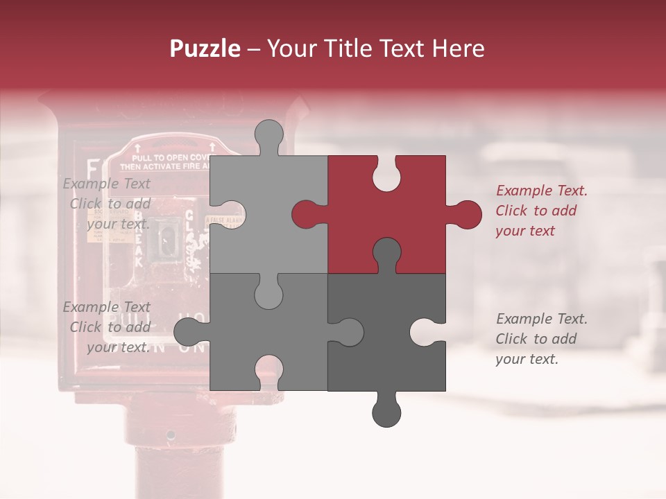 Rescue Equipment Sign PowerPoint Template