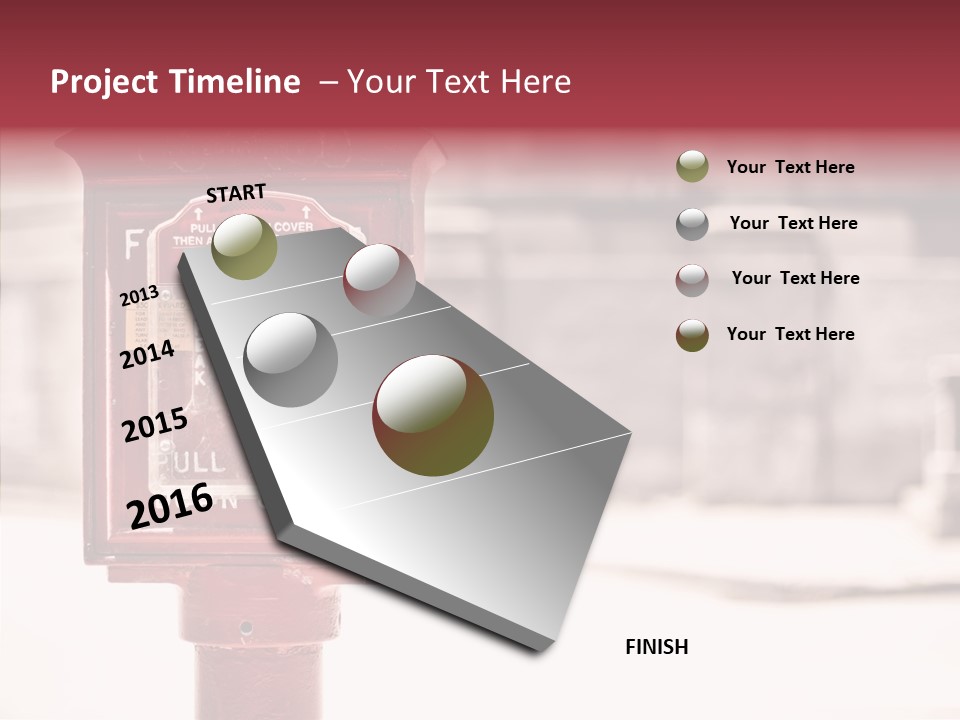 Rescue Equipment Sign PowerPoint Template