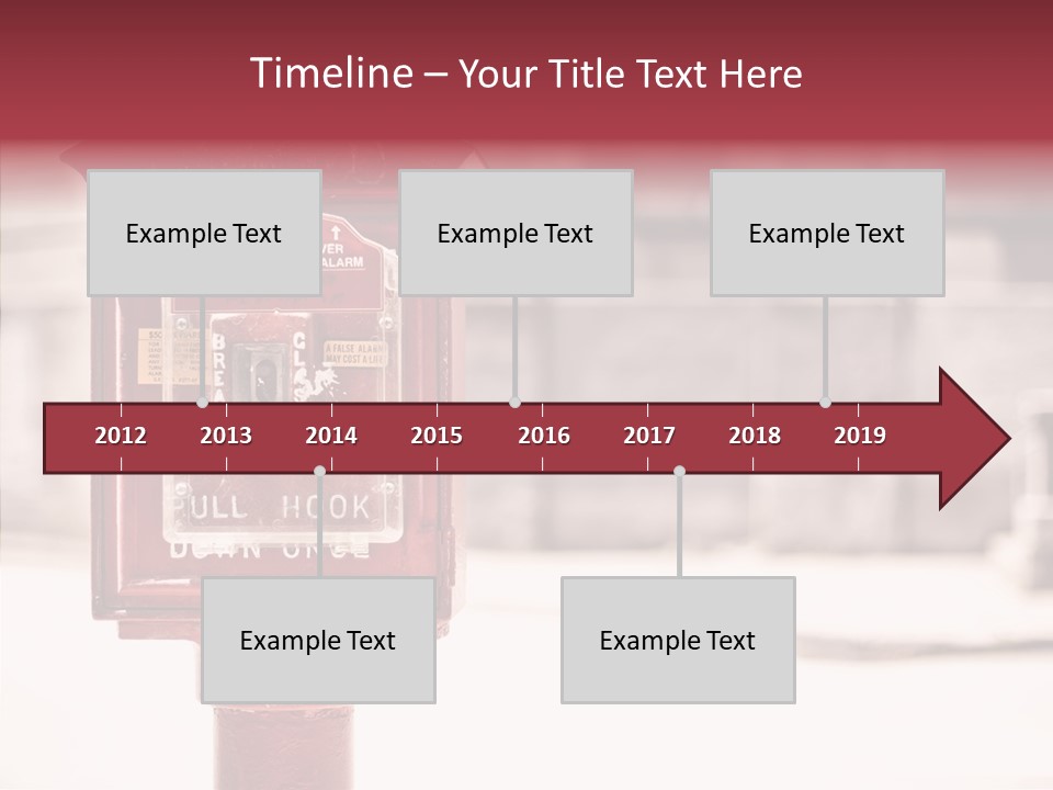 Rescue Equipment Sign PowerPoint Template
