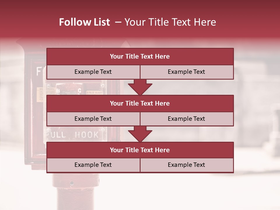 Rescue Equipment Sign PowerPoint Template