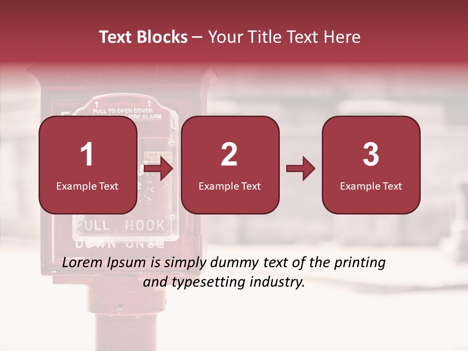 Rescue Equipment Sign PowerPoint Template