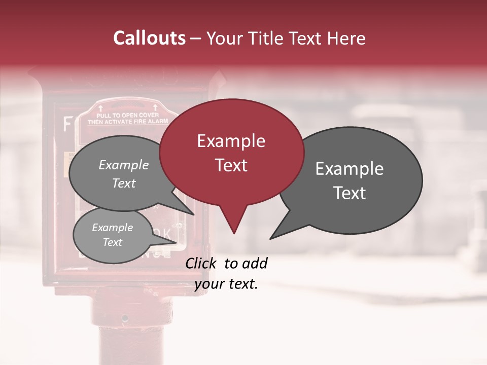 Rescue Equipment Sign PowerPoint Template