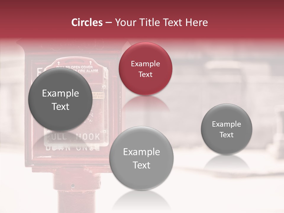 Rescue Equipment Sign PowerPoint Template