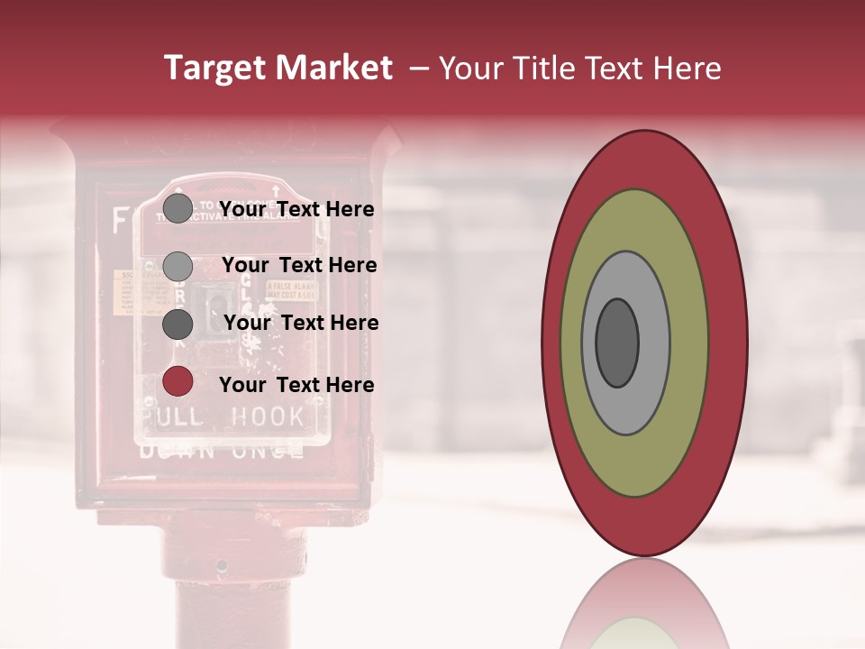 Rescue Equipment Sign PowerPoint Template