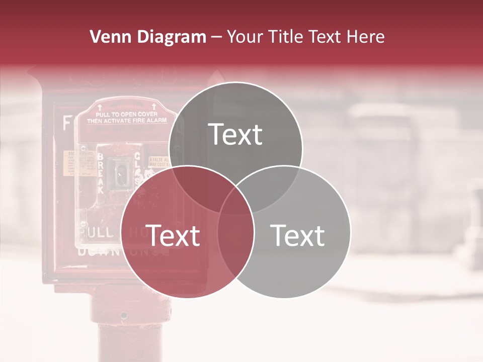 Rescue Equipment Sign PowerPoint Template