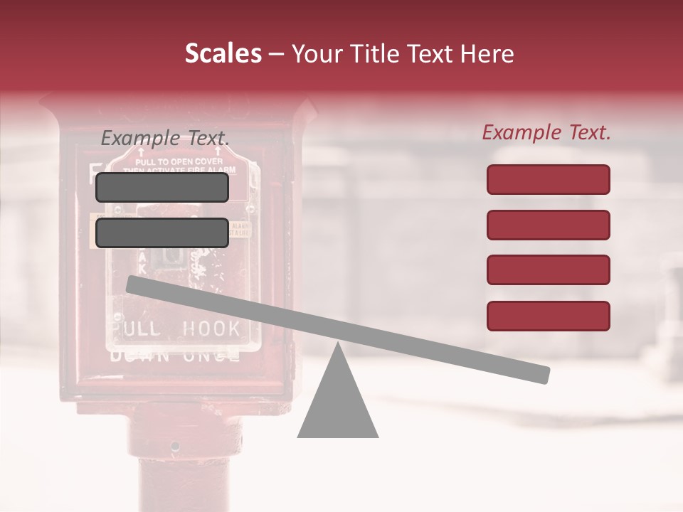Rescue Equipment Sign PowerPoint Template