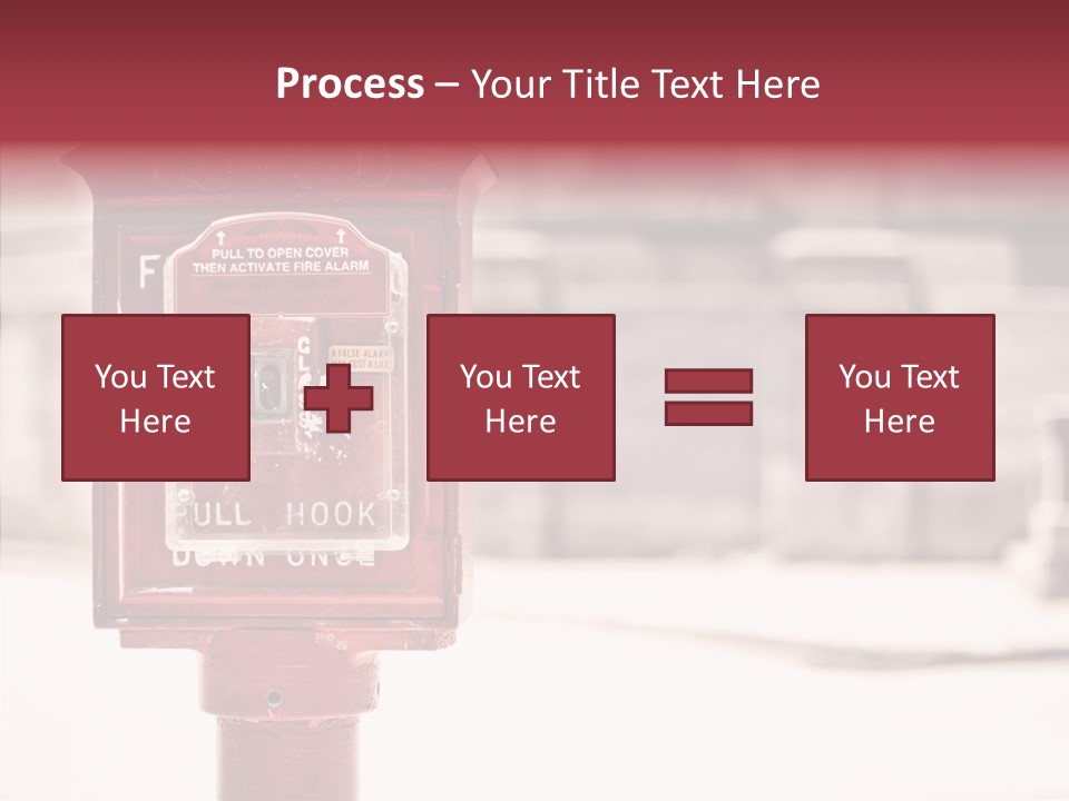 Rescue Equipment Sign PowerPoint Template