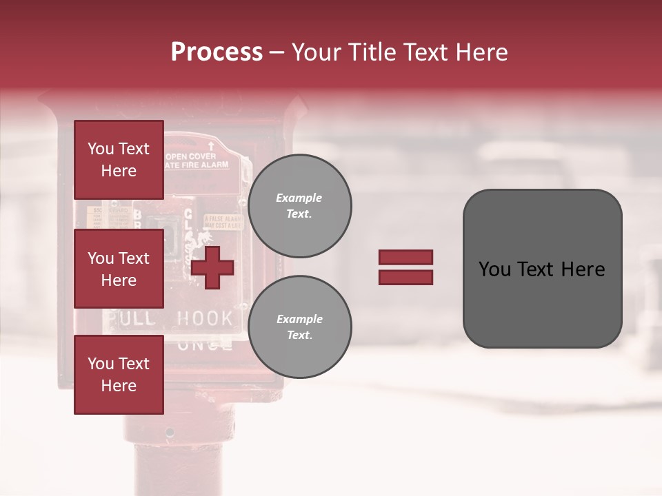 Rescue Equipment Sign PowerPoint Template