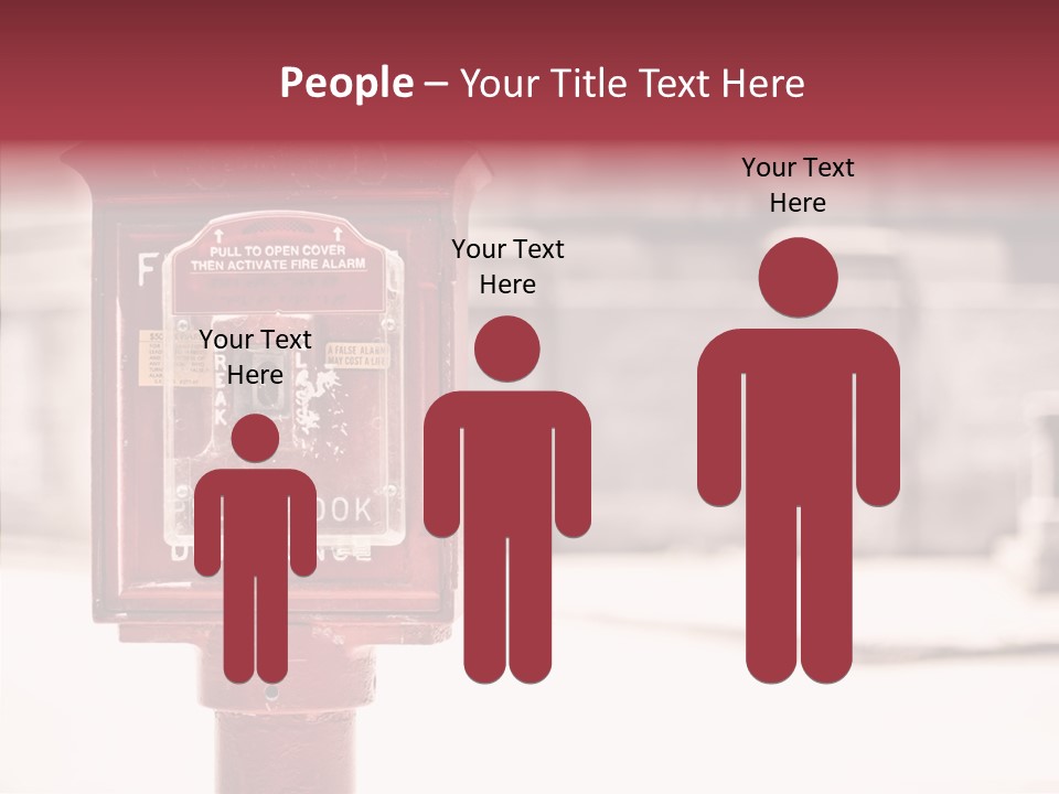 Rescue Equipment Sign PowerPoint Template