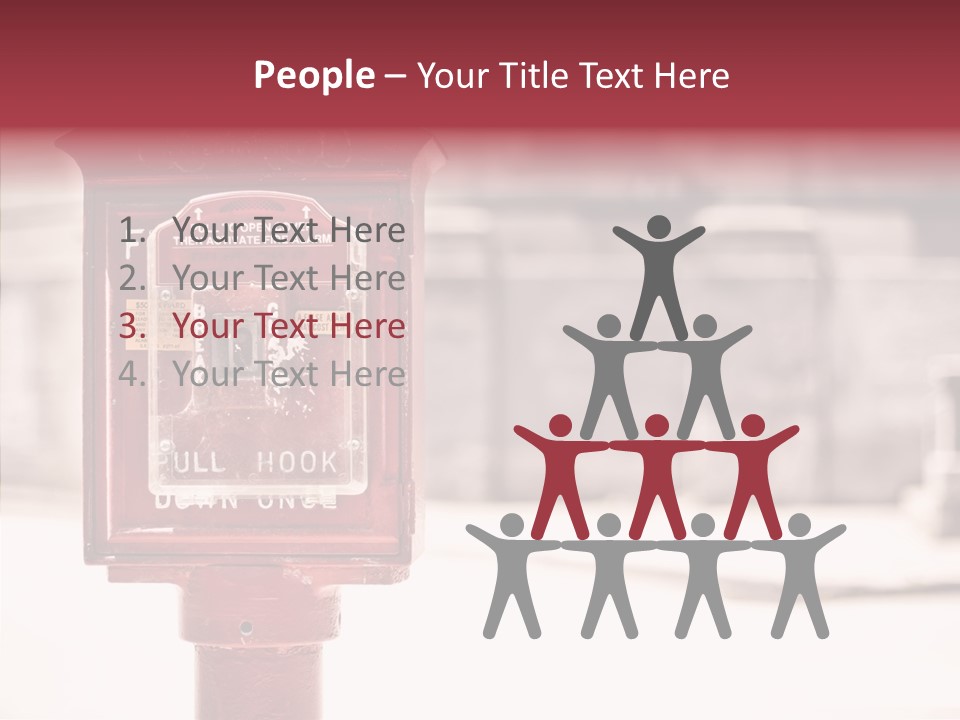 Rescue Equipment Sign PowerPoint Template