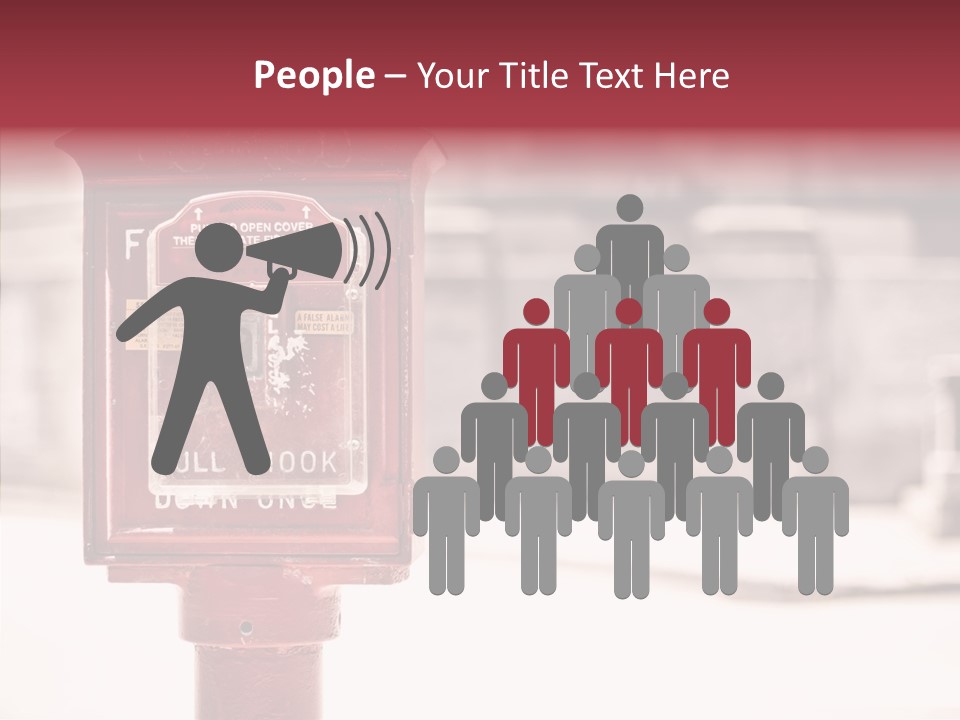 Rescue Equipment Sign PowerPoint Template