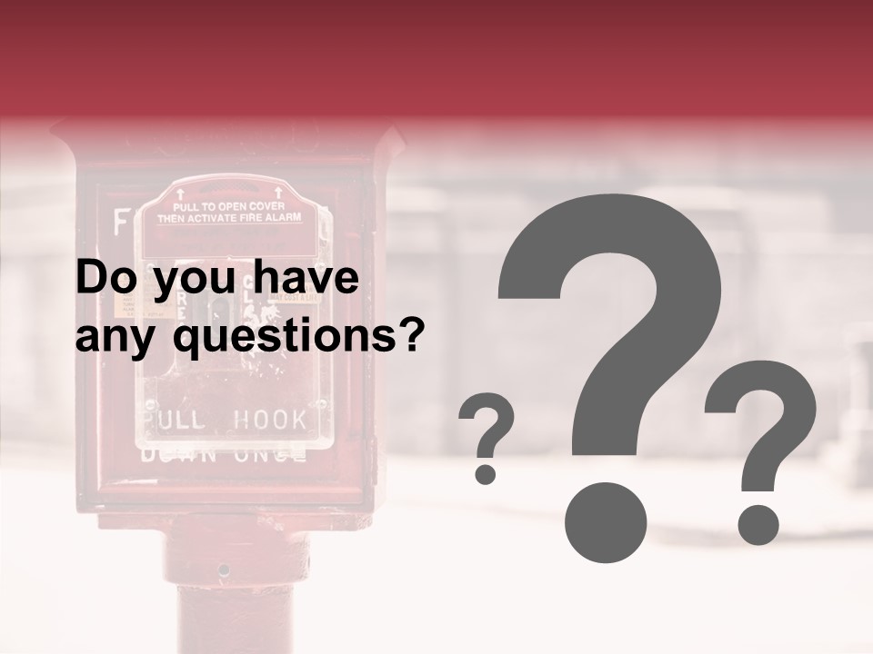 Rescue Equipment Sign PowerPoint Template