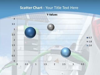 Car Pump Photovoltaic PowerPoint Template