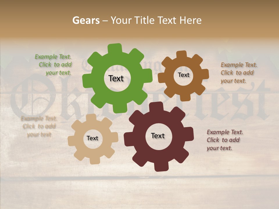 Happy Oktoberfest Fun PowerPoint Template