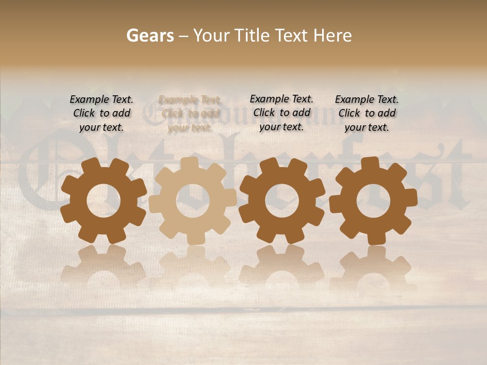 Happy Oktoberfest Fun PowerPoint Template