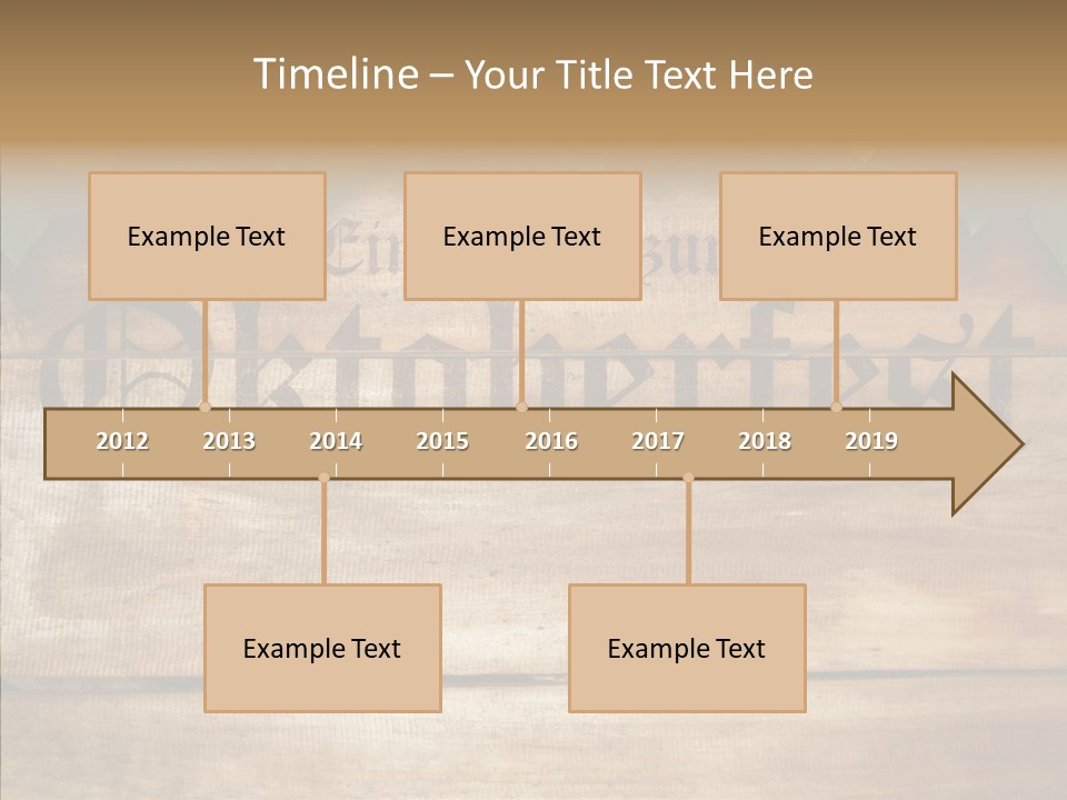 Happy Oktoberfest Fun PowerPoint Template