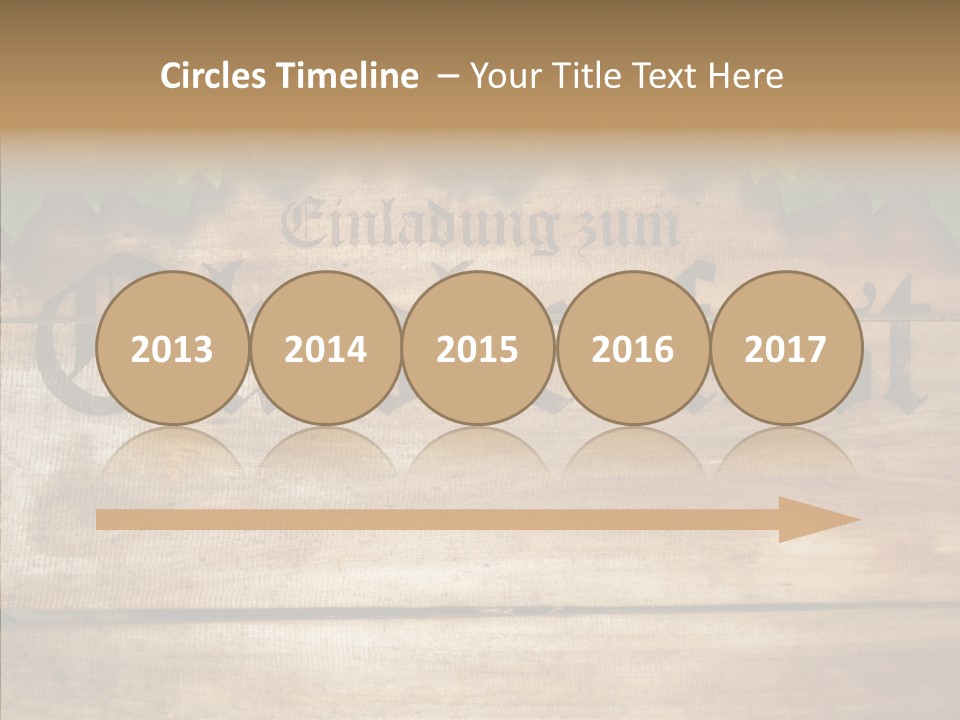 Happy Oktoberfest Fun PowerPoint Template