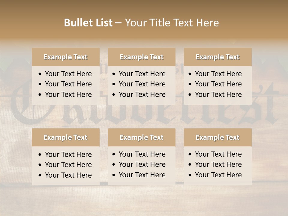 Happy Oktoberfest Fun PowerPoint Template