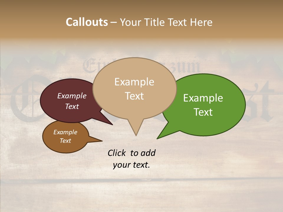 Happy Oktoberfest Fun PowerPoint Template