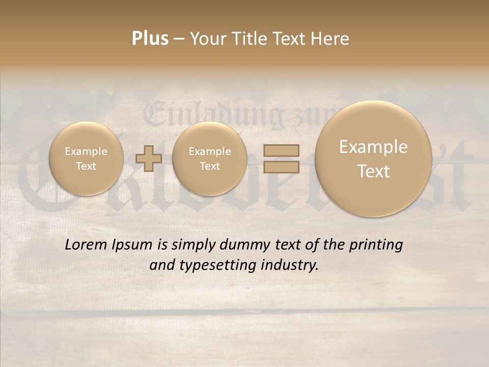 Happy Oktoberfest Fun PowerPoint Template
