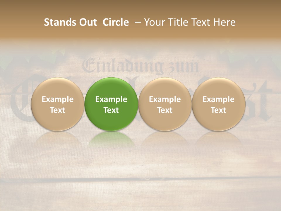 Happy Oktoberfest Fun PowerPoint Template