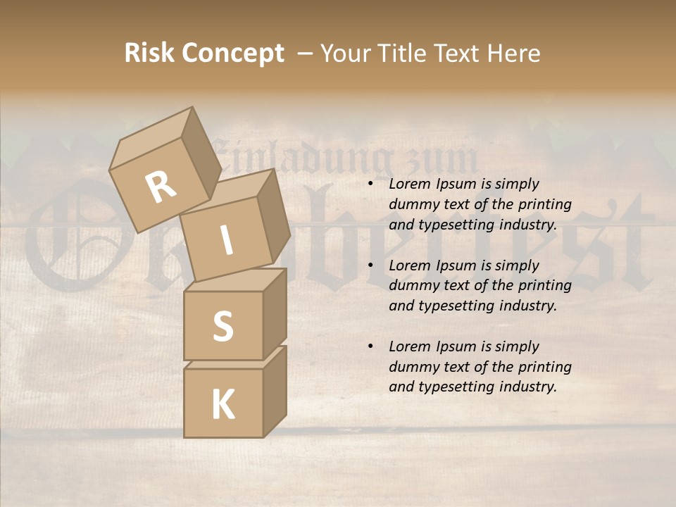 Happy Oktoberfest Fun PowerPoint Template