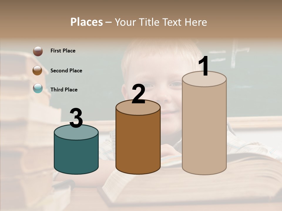 Hand Handsome Educational PowerPoint Template