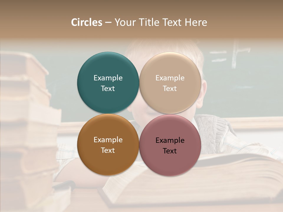 Hand Handsome Educational PowerPoint Template