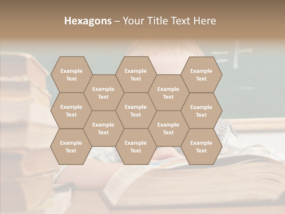 Hand Handsome Educational PowerPoint Template