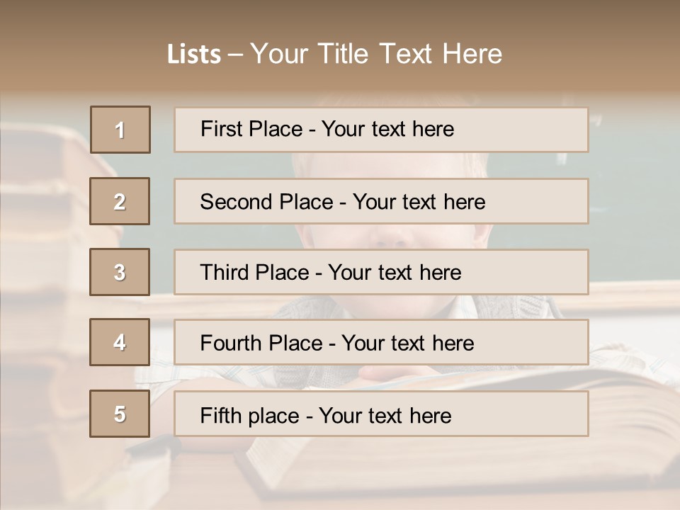 Hand Handsome Educational PowerPoint Template
