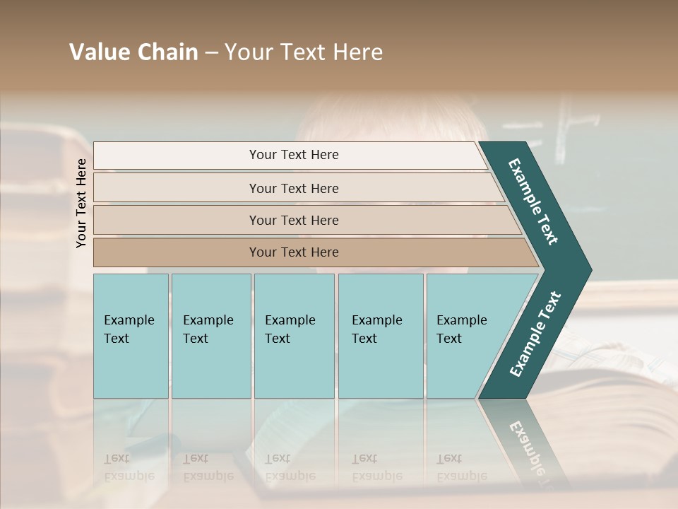 Hand Handsome Educational PowerPoint Template