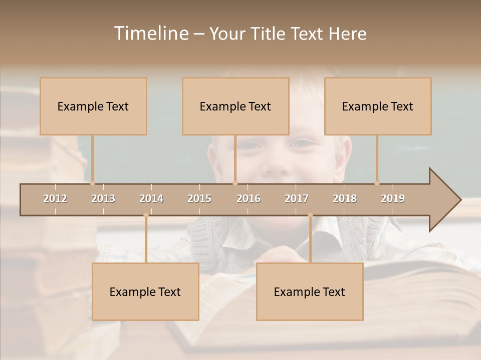 Hand Handsome Educational PowerPoint Template