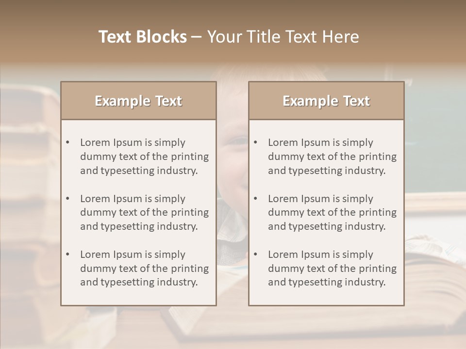 Hand Handsome Educational PowerPoint Template