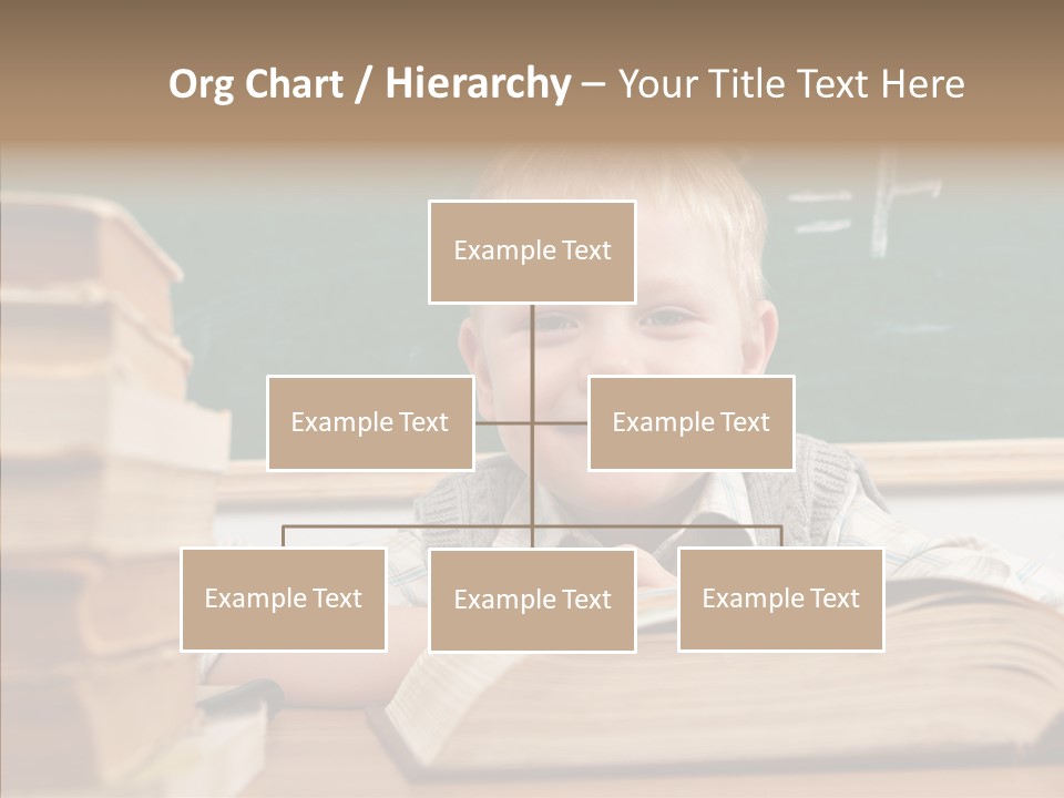 Hand Handsome Educational PowerPoint Template