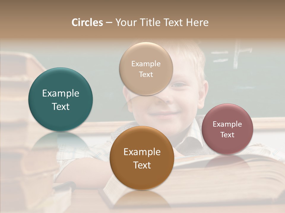 Hand Handsome Educational PowerPoint Template