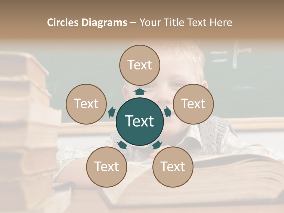 Hand Handsome Educational PowerPoint Template